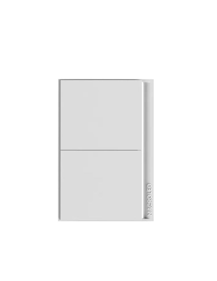 Llave 2 puntos smart Tokio Macroled blanco